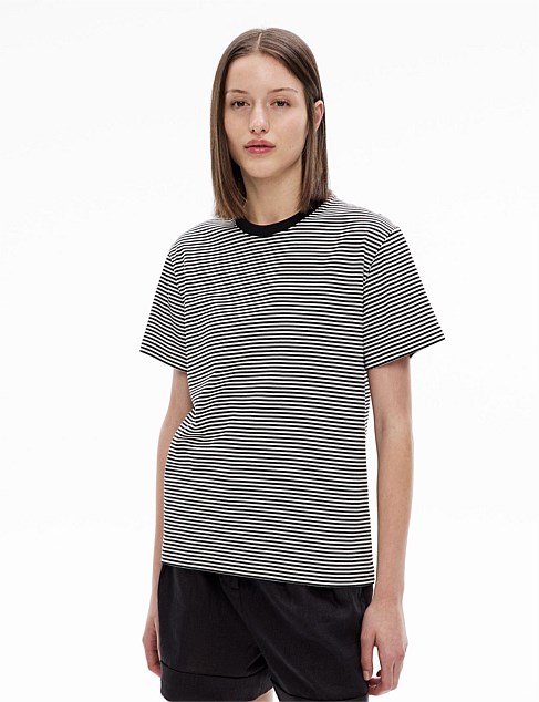 STRIPE CREW TSHIRT