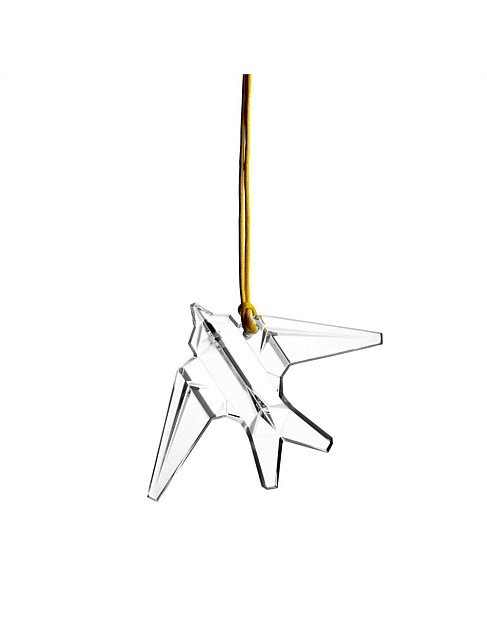 WF CRYSTAL ORNAMENT 24 ORIGAMI BIRD O