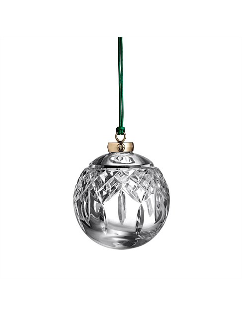 WF CRYSTAL ORNAMENT 24 LISMORE BAUBLE