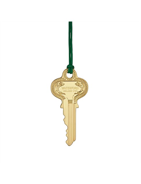 Christmas Key Golden Ornament