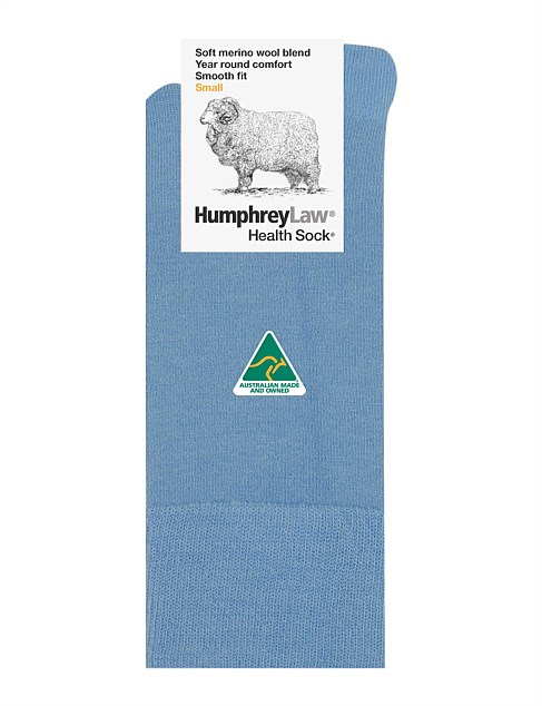 60% Fine Merino wool blend health sock