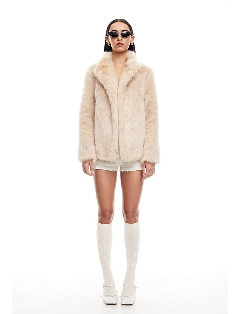 BADA BING FAUX FUR JACKET