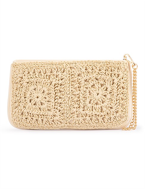 DANA CROCHETTED SHOULDER BAG