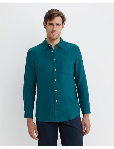 LONG SLEEVE LINEN SHIRT