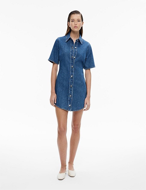 Denim Shirt Dress