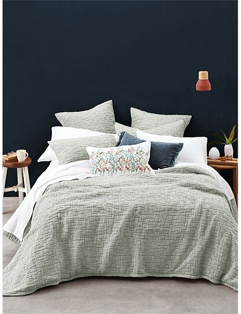 KB BED COVER SET LIVIE MIST