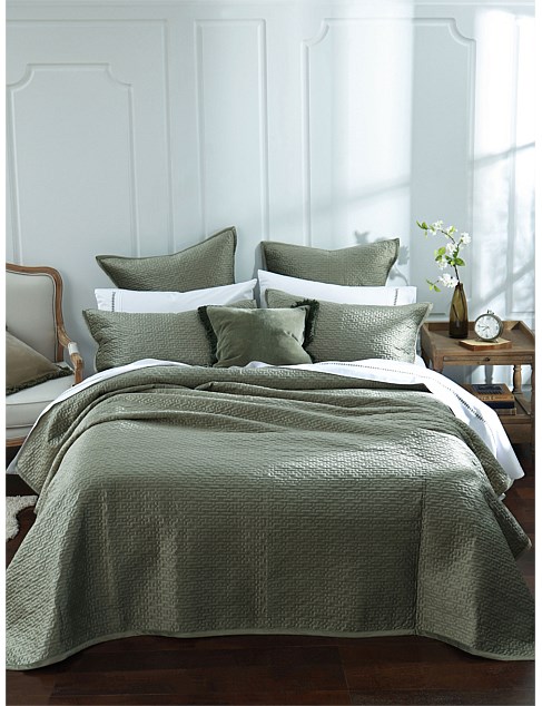 QB BED COVER SET TERRACE THYME