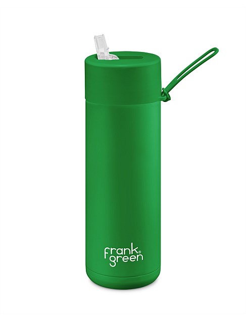 ULTIMATE CERAMIC REUSABLE BOTTLE W STRAW LID 595ML