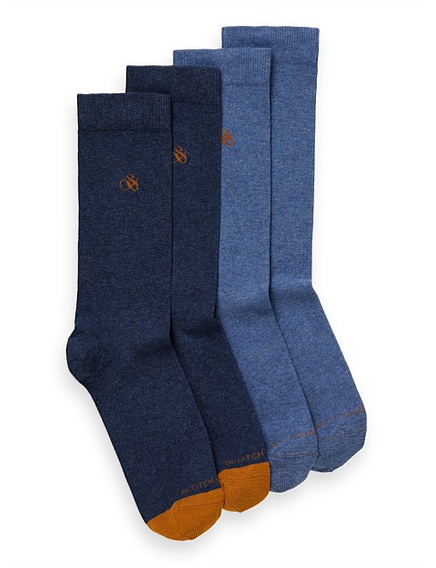 2-Pack Dip Toe Classic Sock