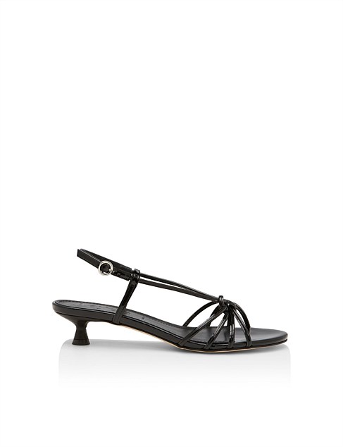 RHONDA PATENT CALF LEATHER SANDAL