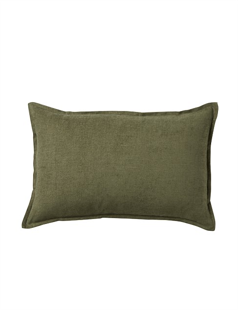 FIORE CUSHION - Linen blend chenille 40X60CM LUMBAR