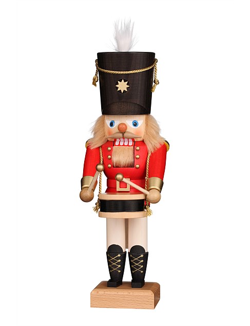 28cm Drummer Hand Crafted Nutcracker