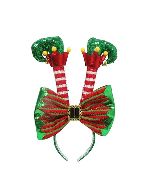 ELF FEET AND BOW HEAD BAND