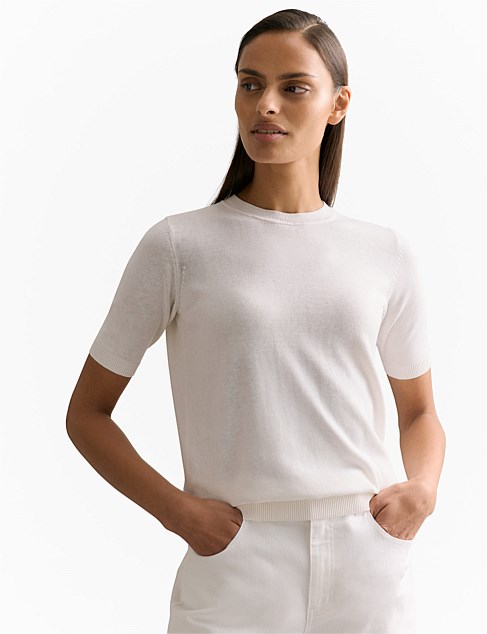 Silk Linen Luxury Blend T-shirt