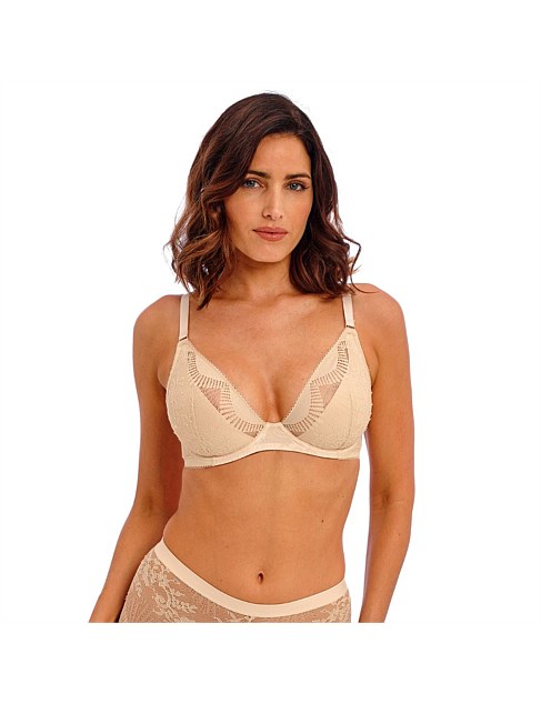 Sensu Lace Underwire Plunge Bra