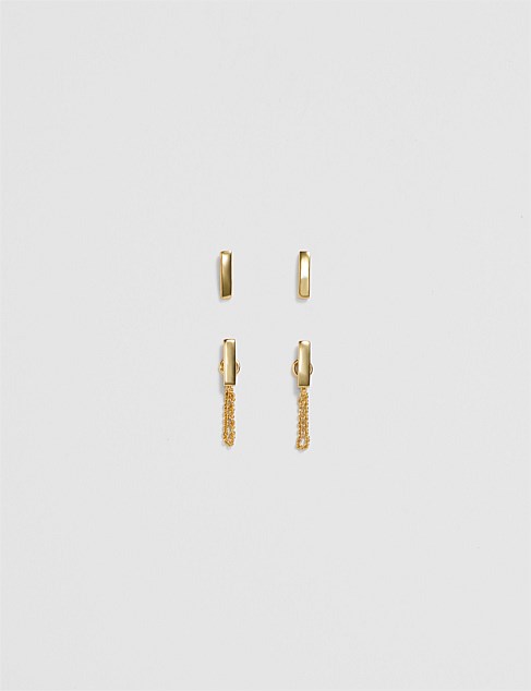 Bar Stud Earring Pack