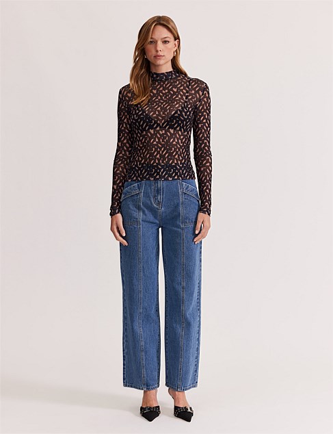 ZADIE MESH TOP