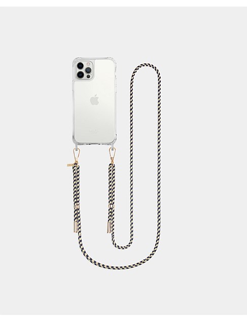 iPhone 13 Pro Clear Case & Crossbody Strap