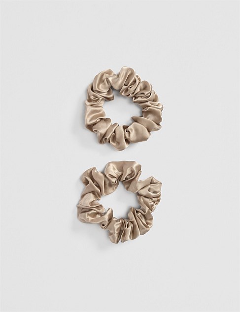 Silk Scrunchie Pack of 2