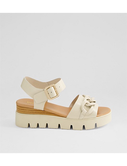 Reliks Milk Leather Sandals