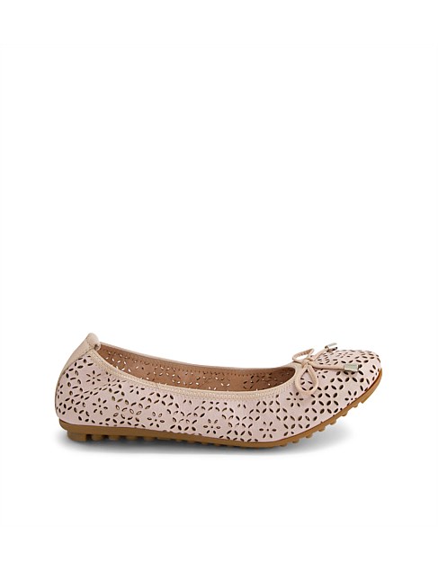 Bejo Rose Leather Ballet Flats