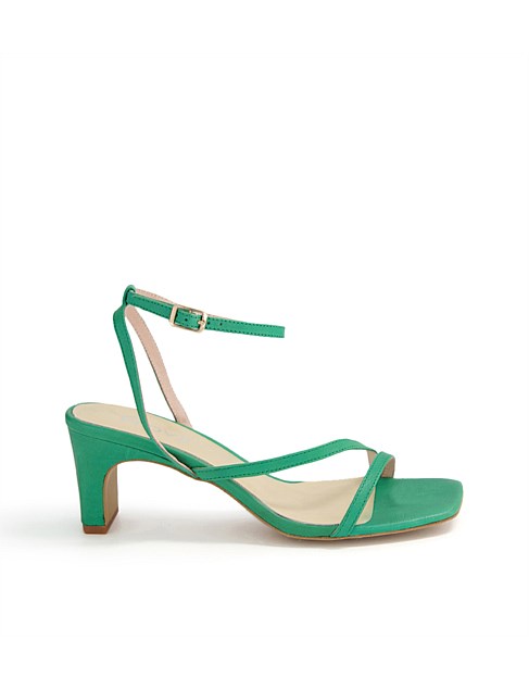 Hasta Emerald Leather Sandals