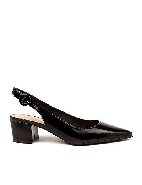 AMALI BLACK PATENT LEA