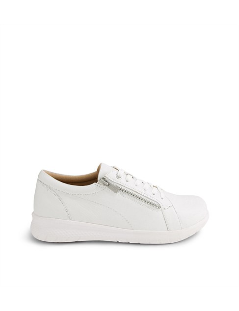 Solar XF White Leather Sneakers