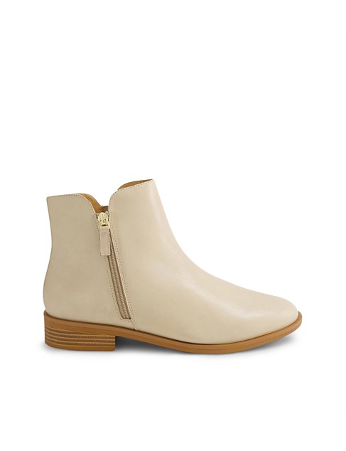 Skylars XF Almond Leather Ankle Boots