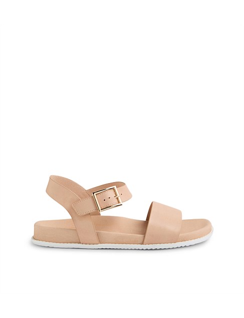 Hammil W Blush Leather Sandals