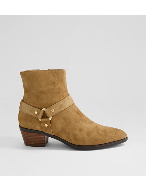 Acorr Light Choc Suede Chelsea Boots