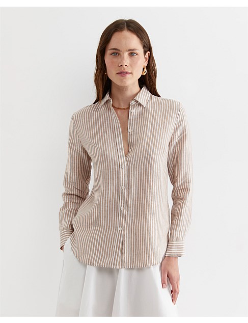 DAHLIA STRIPE SHIRT