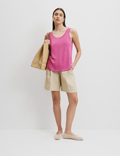 Linen Jersey Tank