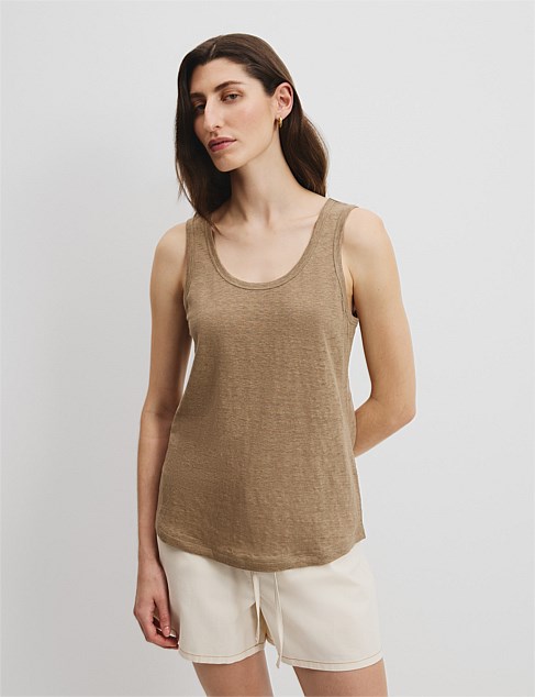 Linen Jersey Tank