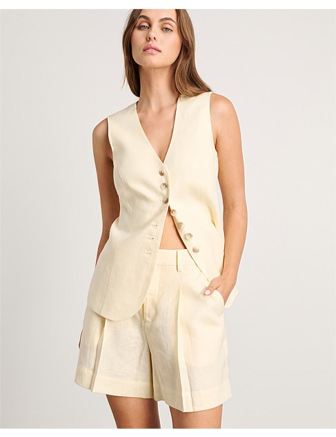 KAYLA LINEN VEST