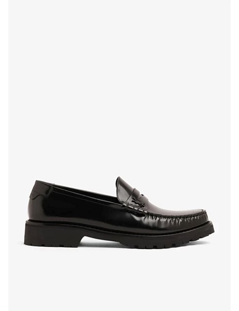 LE LOAFER CHUNKY IN GLAZED LEATHER