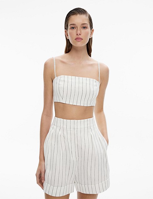 Stripe Crop Bodice