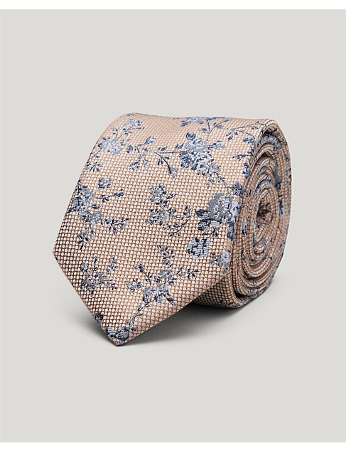 Floral Silk Tie