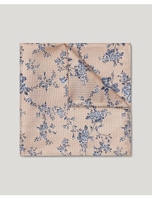 Floral Silk Pocket Square