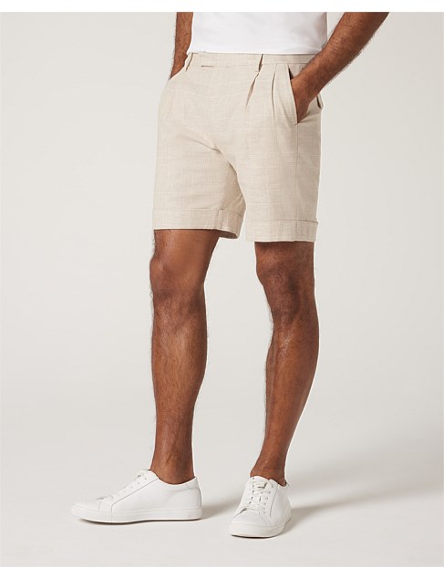 Regular Double Pleat Tailored Short