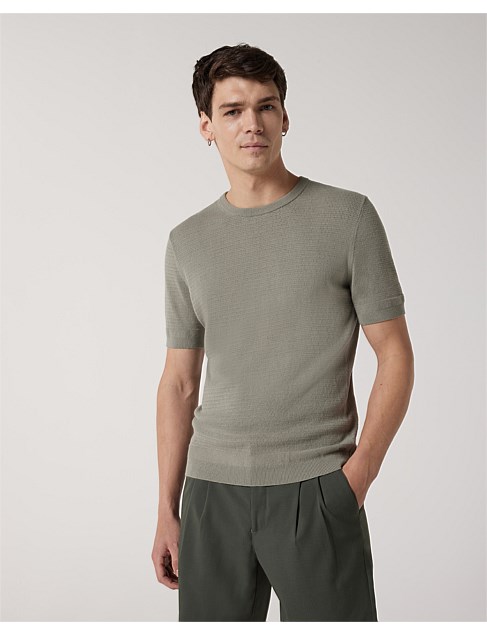 Crew Short Sleeve Knit