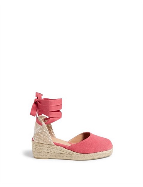 CARINA 6 WRAP ESPADRILLE WEDGE SANDAL