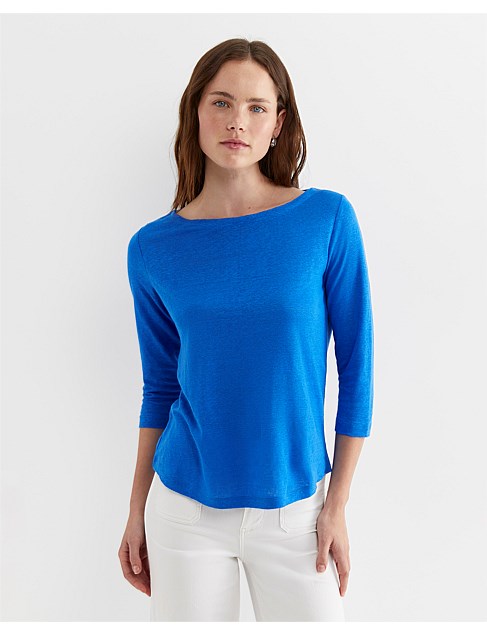 CECILE LINEN TOP