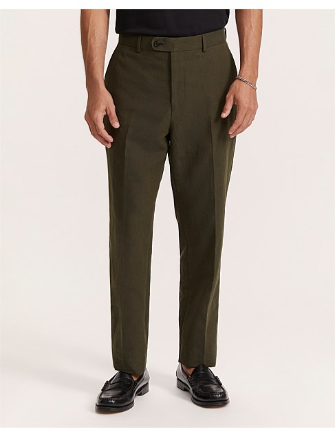 BROOKES COTTON LINEN SUIT PANT