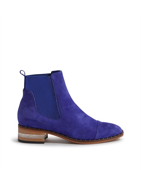 Forda Electric Suede Elastic Chelsea Boots