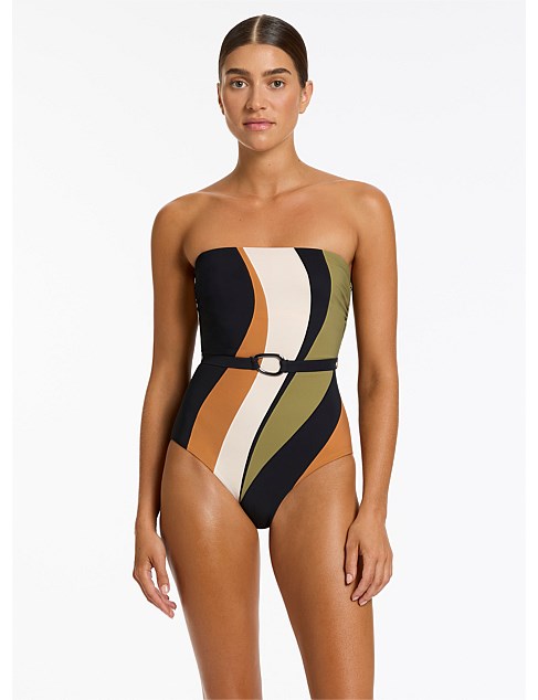 Sorella Bandeau One Piece Swimsuit