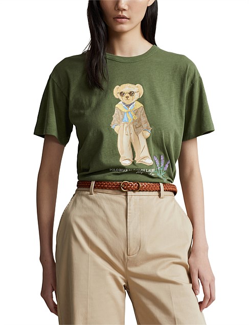 POLO BEAR COTTON JERSEY TEE