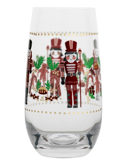 Nutcracker Hi Ball Glassware set of 4