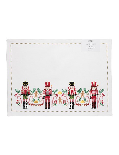 Nutcracker Holly & Noel Placemat