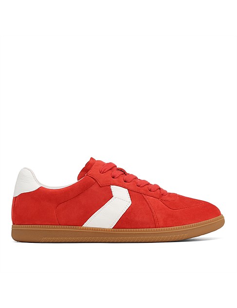 BLAZE Rouge Red Suede Leather Sneaker